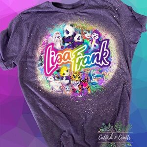 Lisa Frank Bleached Tee